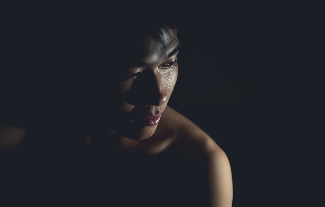 adult, dark, face, girl, model, portrait, profile, shadows, skin, shoulder, side view, woman, asian, studio photography, face, profile, profile, profile, profile, profile, shadows, skin, skin, shoulder, shoulder, asian, asian